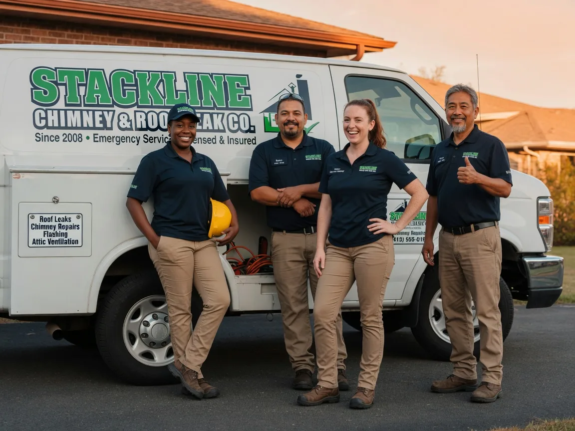 Chimney flashing repair company in Coahoma, TX